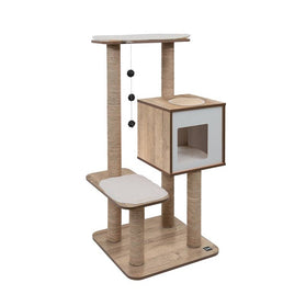 Mueble rascador para gatos V-HIGH BASE VESPER